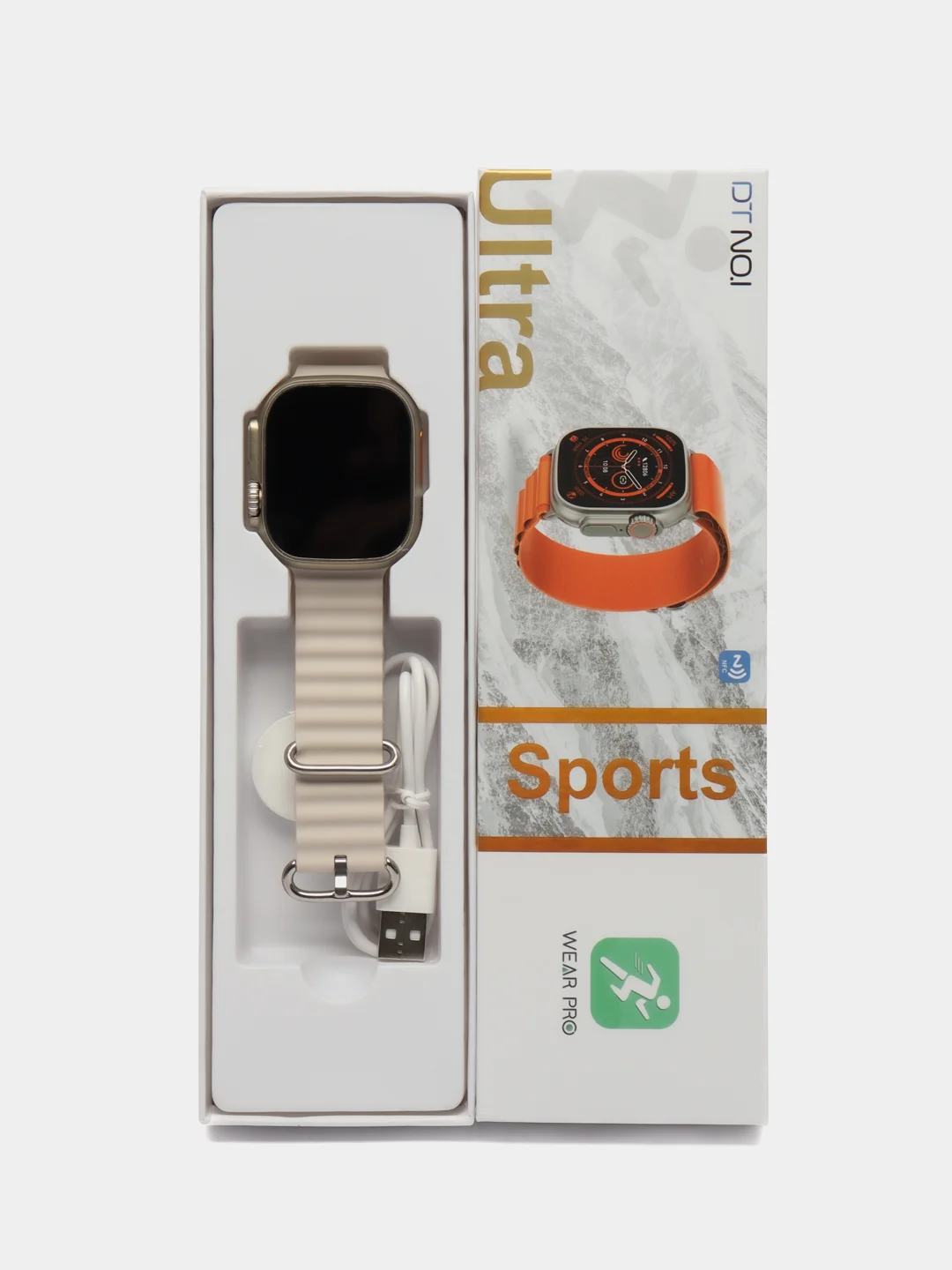 Белый умные часы Smart Watch 8 ULTRA