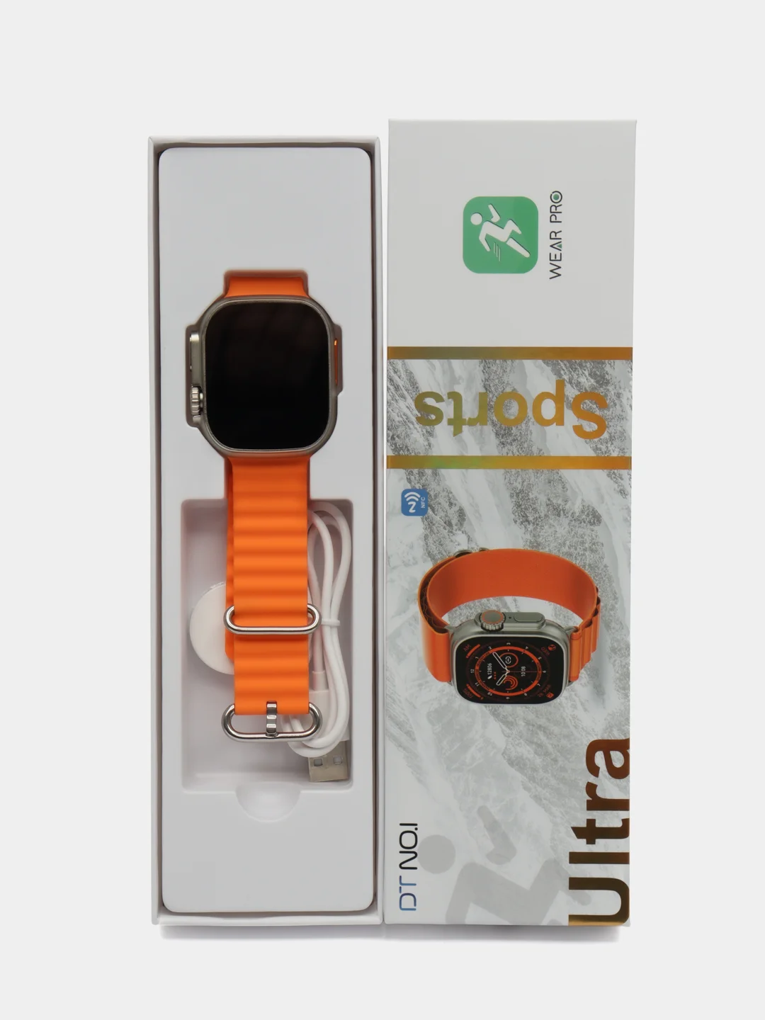 Золотой умные часы Smart Watch 8 ULTRA