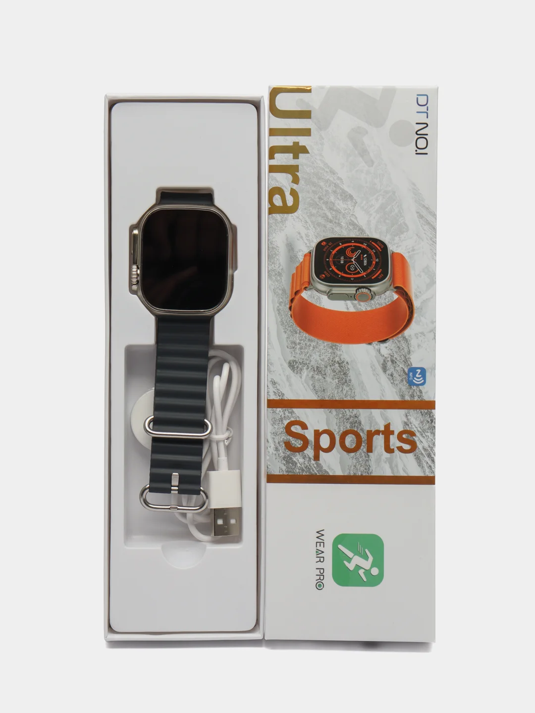 Черный умные часы Smart Watch 8 ULTRA