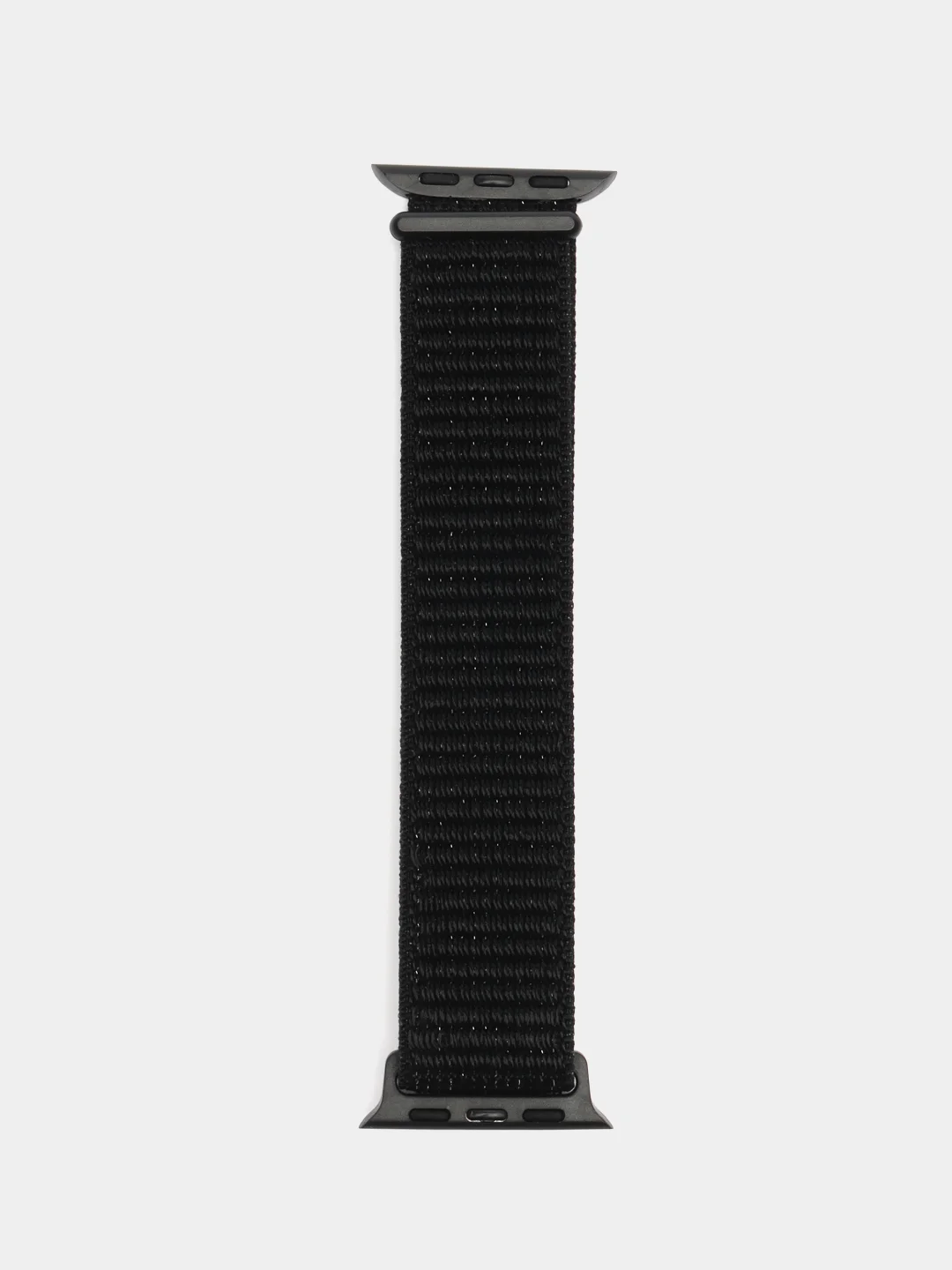 Черный нейлоновый ремешок Apple Watch 38/42/44