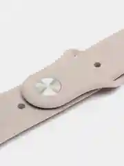 Бежевый меланж силиконовый ремешок для Apple Watch 42/44