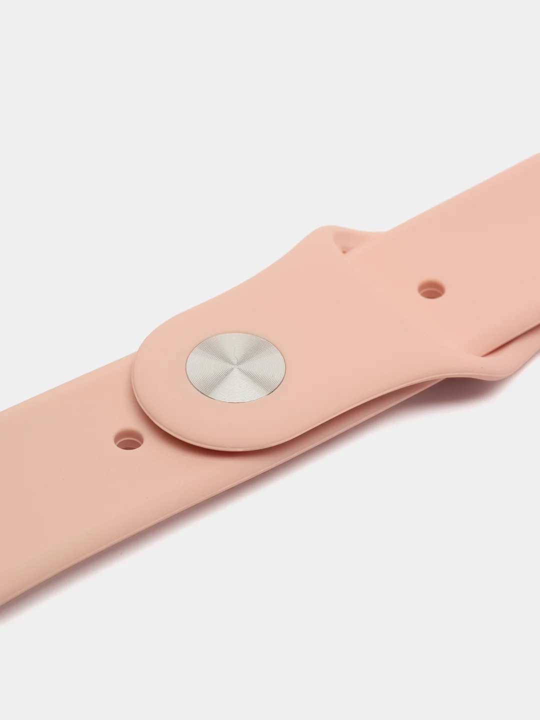 Розовый силиконовый ремешок для Apple Watch 42/44
