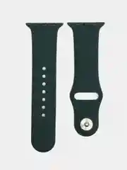 Тёмно-зелёный силиконовый ремешок для Apple Watch 42/44