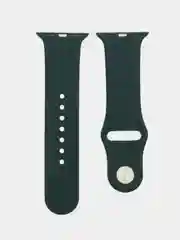 Тёмно-зелёный силиконовый ремешок для Apple Watch 42/44