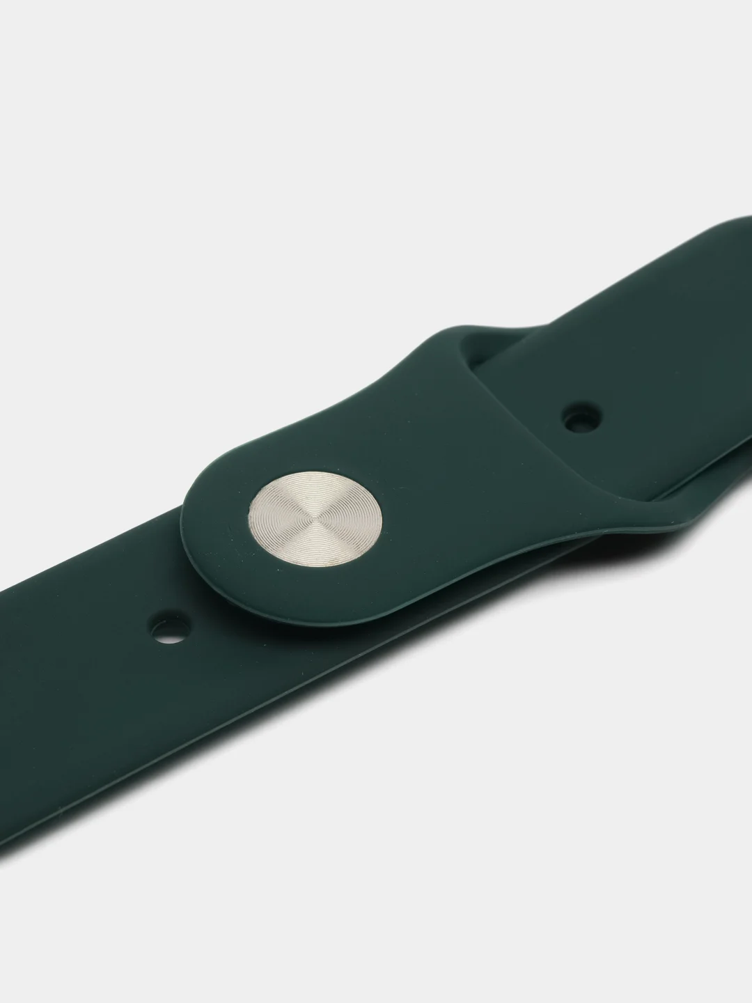 Тёмно-зелёный силиконовый ремешок для Apple Watch 42/44
