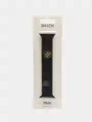 Черный ремешок Миланская петля для Apple Watch