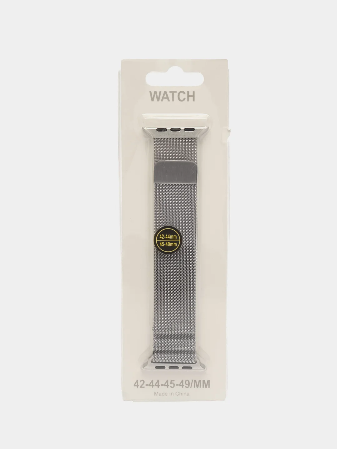 Серебряный ремешок Миланская петля для Apple Watch