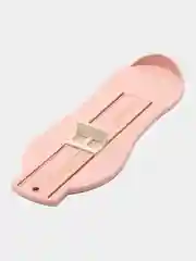 Розовый измеритель стопы ног, линейка по стельки