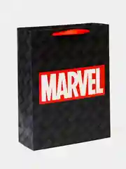 Красный пакет подарочный "Marvel"
