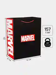 Синий пакет подарочный "Marvel"