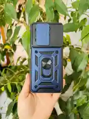 Темно-синий чехол противоударный armors для Tecno Spark 20 Pro и Infinix Hot 40 и 40 Pro