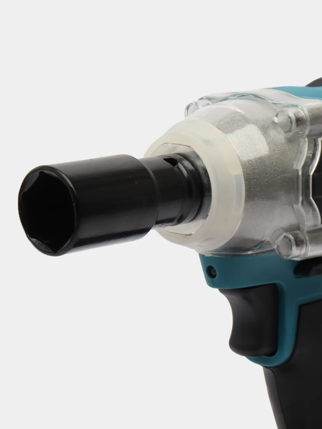 Тёмно-бирюзовый гайковерт бесщеточный аккумуляторный Makita 26V