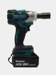 Тёмно-бирюзовый гайковерт бесщеточный аккумуляторный Makita 26V
