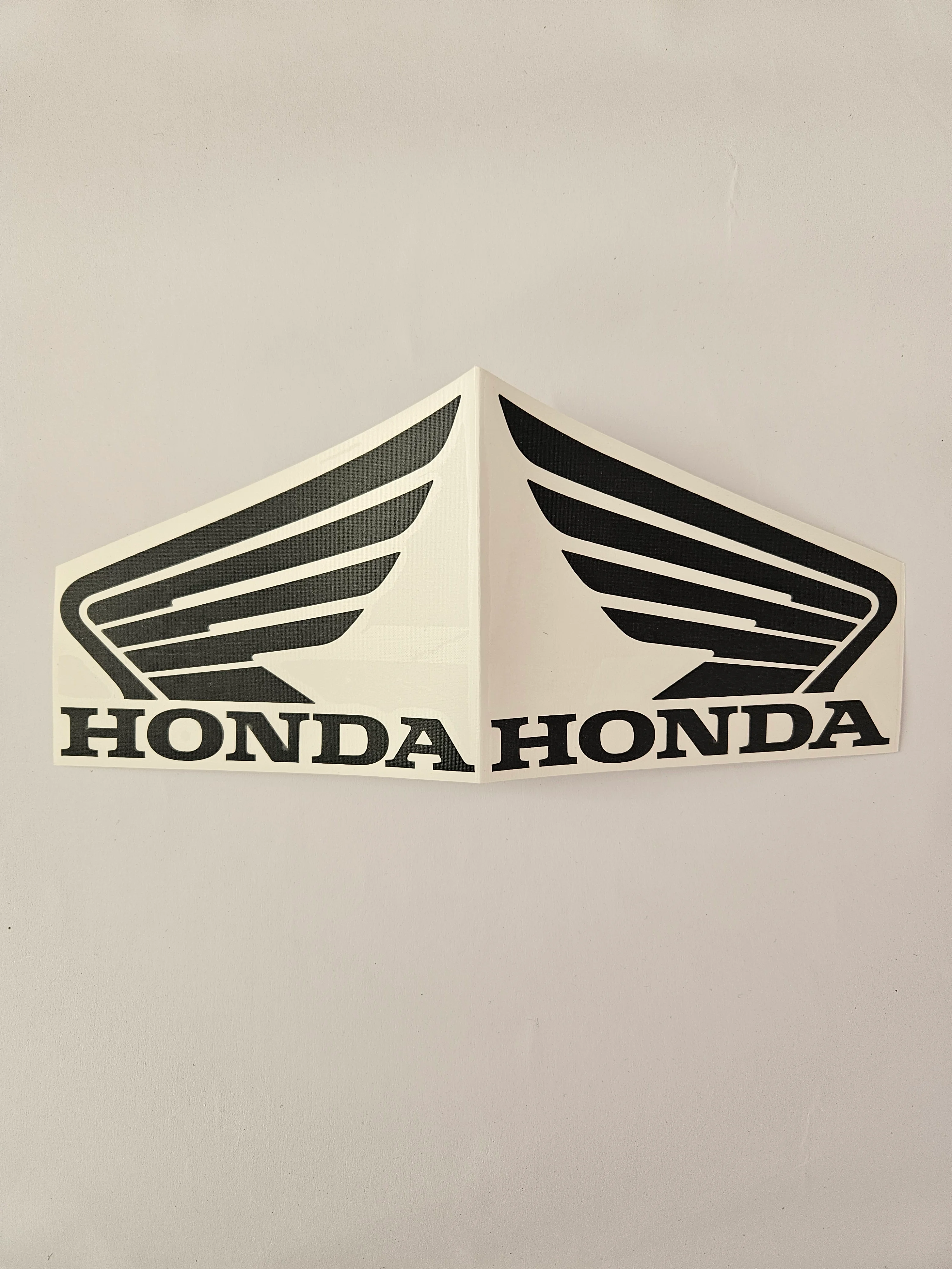Красный наклейка на мотоцикл Honda хонда крылья логотип эмблема