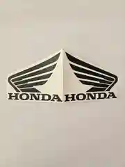 Красный наклейка на мотоцикл Honda хонда крылья логотип эмблема