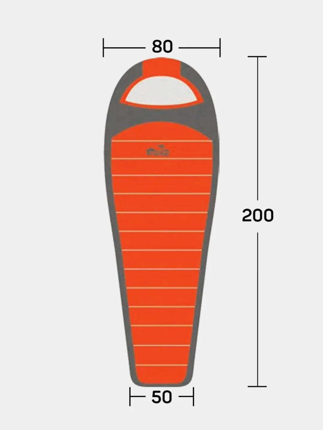 Мешок спальный Tramp Fjord T-Loft Compact оливковый экстремальный (лев.)