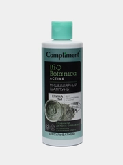 Compliment Мицеллярный шампунь Глина 3в1, 380мл