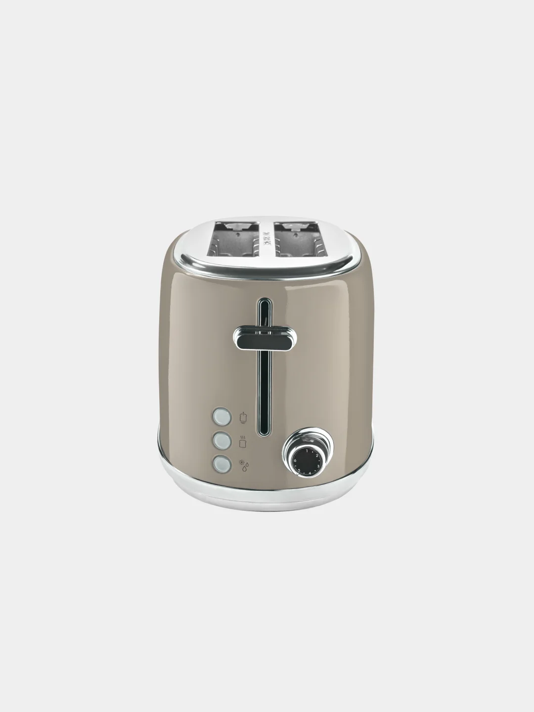 Бежевый меланж тостер TESLER TT-255