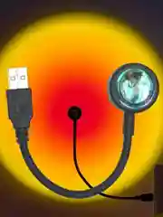 USB-лампа "закат" гибкая, USB, 4 вида света, для фотосъемки, свет как в пинтерест