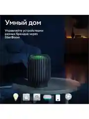 Синий умная колонка SberBoom 40 Вт голосовым ассистентом Салют