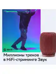 Красный умная колонка SberBoom 40 Вт голосовым ассистентом Салют