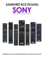 Универсальный пульт ду Sony Smart TV, для любого телевизора Сони Смарт ТВ, RM-ED060