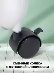 Стульчик для кормления, детский, Farfello Dreamy, светло-серый