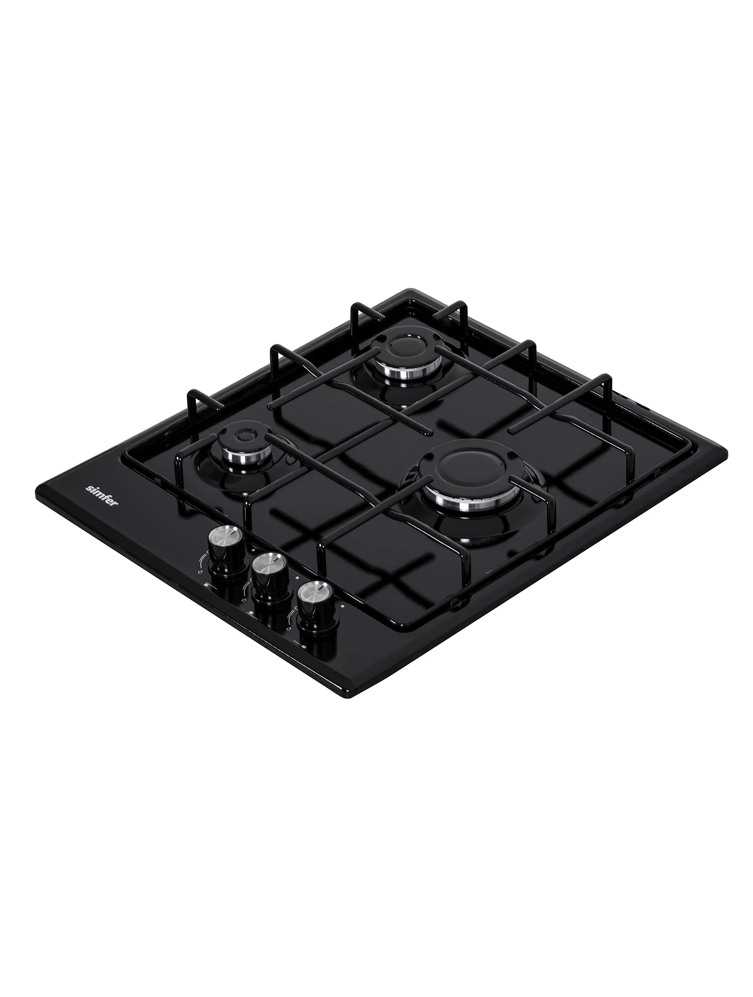 Газовая варочная панель Simfer H45V30B470 H45V30M470 H45V30W470 решетки эмаль, автоподжиг