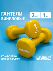 Набор гантелей LiveUp винил.LP8076 2 шт