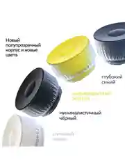Черный умная колонка Sberboom Mini 2 с голосовым ассистентом Салют и Gigachat, черный