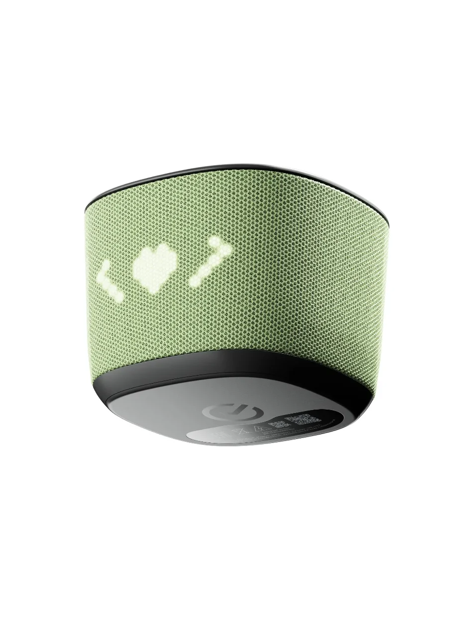 Зеленый умная колонка Sberboom Home с голосовым ассистентом Салют, Zigbee и Gigachat, Фисташковый