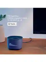 Зеленый умная колонка Sberboom Home с голосовым ассистентом Салют, Zigbee и Gigachat, Фисташковый