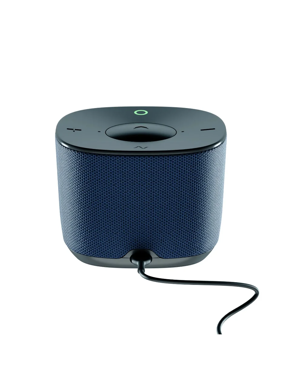 Синий умная колонка Sberboom Home с голосовым ассистентом Салют, Zigbee и Gigachat, Морской