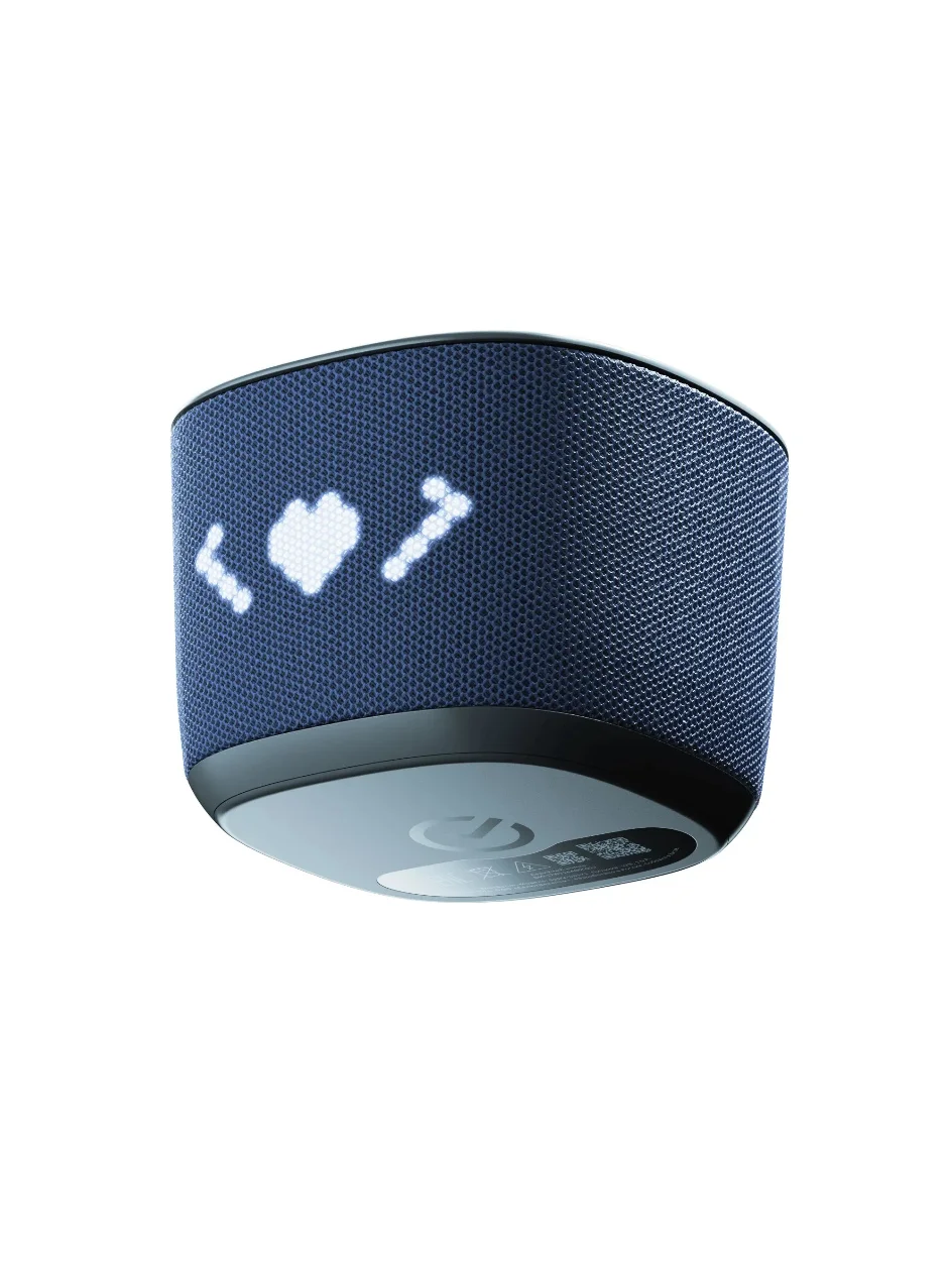 Синий умная колонка Sberboom Home с голосовым ассистентом Салют, Zigbee и Gigachat, Морской