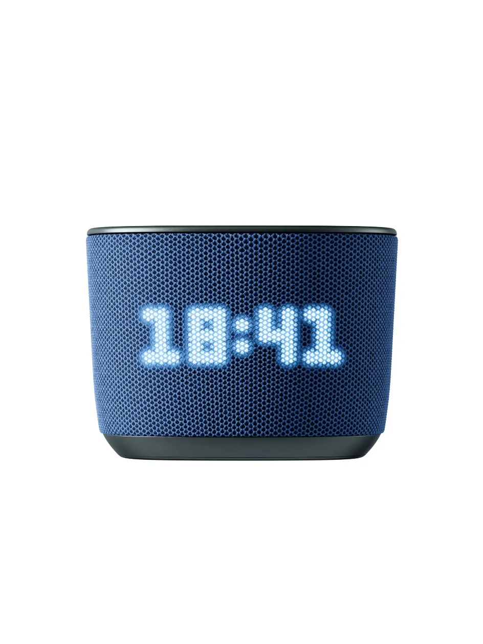 Синий умная колонка Sberboom Home с голосовым ассистентом Салют, Zigbee и Gigachat, Морской