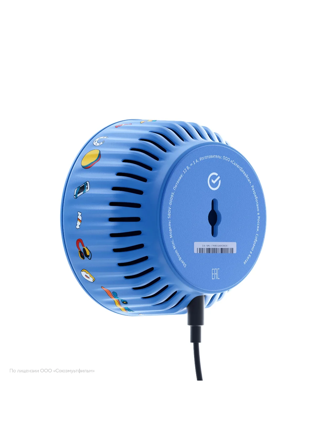 Умная колонка SberBoom Mini Простоквашино с голосовым ассистентом Салют