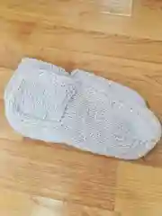 Бежевый шерстяные следки ручной вязки