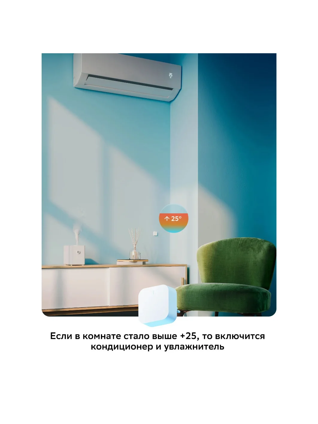 Хаб для умного дома Sber - Центр управления Шлюз Zigbee 3.0, белый модуль