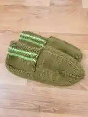 Хаки шерстяные следки ручной вязки