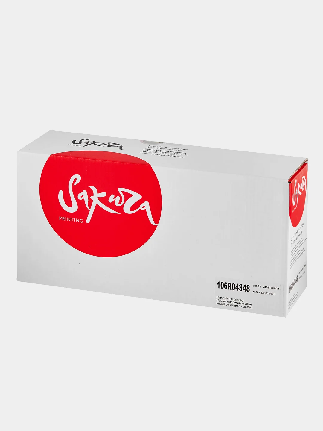 106R04348 Картридж для XEROX лазерный, совместимый, цвет черный, 3000 страниц, Sakura