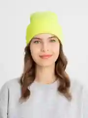 Лимонный шапка женская