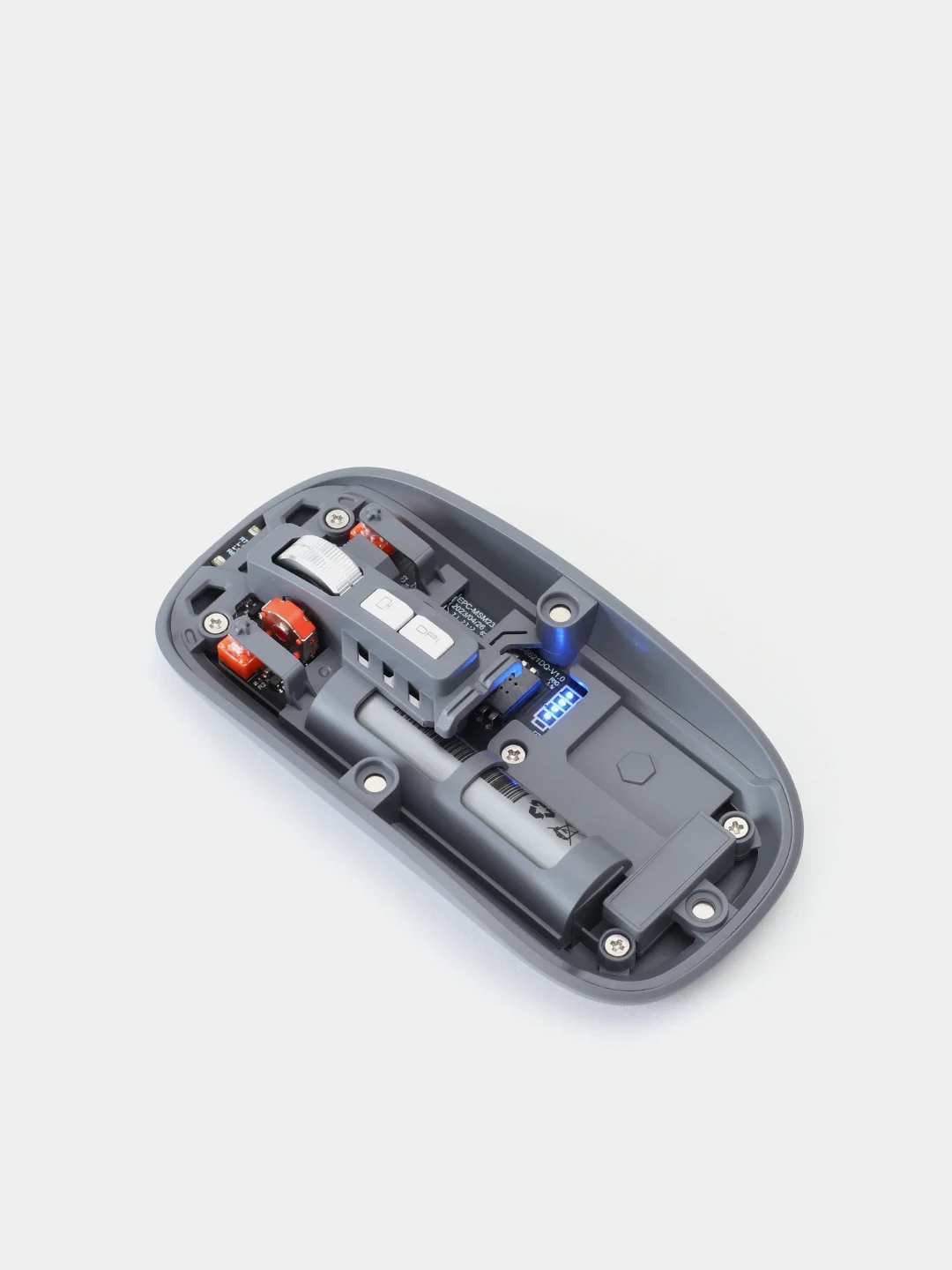 Беспроводная мышь, прозрачная, бесшумная, с Bluetooth, аккумуляторная компьютерная