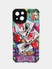 Черный чехол для айфона на iPhone 14, Pro, Pro Max, Plus