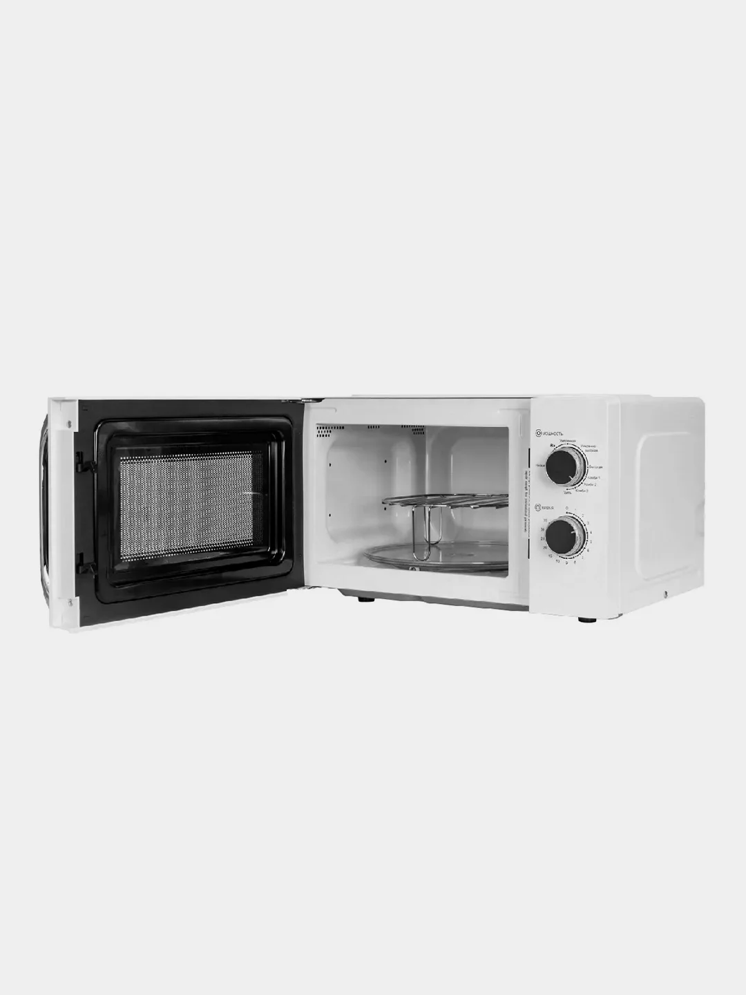 Микроволновая печь JVC JK-MW210MG Гриль 20 л 700 Вт (белый) механическое