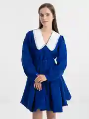 Синий платье женское