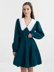 Бежевый платье женское