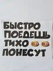 Наклейка на автомобиль надпись быстро поедешь тихо понесут