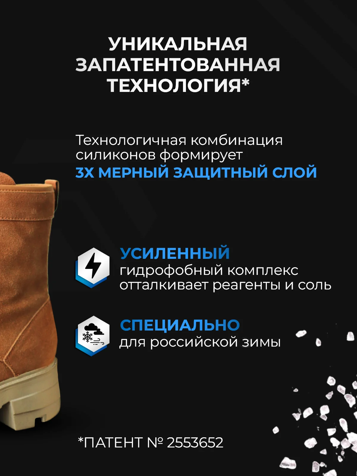 Водоотталкивающий спрей Extreme пропитка от реагентов и соли