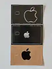 Наклейка на банковскую пластиковую карту проездной apple эпл набор