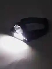 Черный налобный фонарь HEADLIGHT NO 108 3W LED+COB
